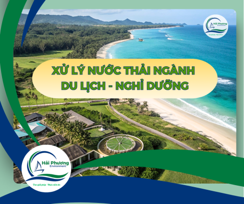 xử lý nước thải cho resort