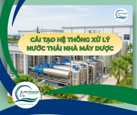 cải tạo hệ thống xử lý nhà máy dược