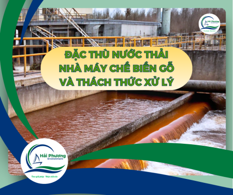 Đặc Thù Thành Phần nước thải nhà máy chế biến gỗ